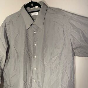 Van Heusen Grey Button Down